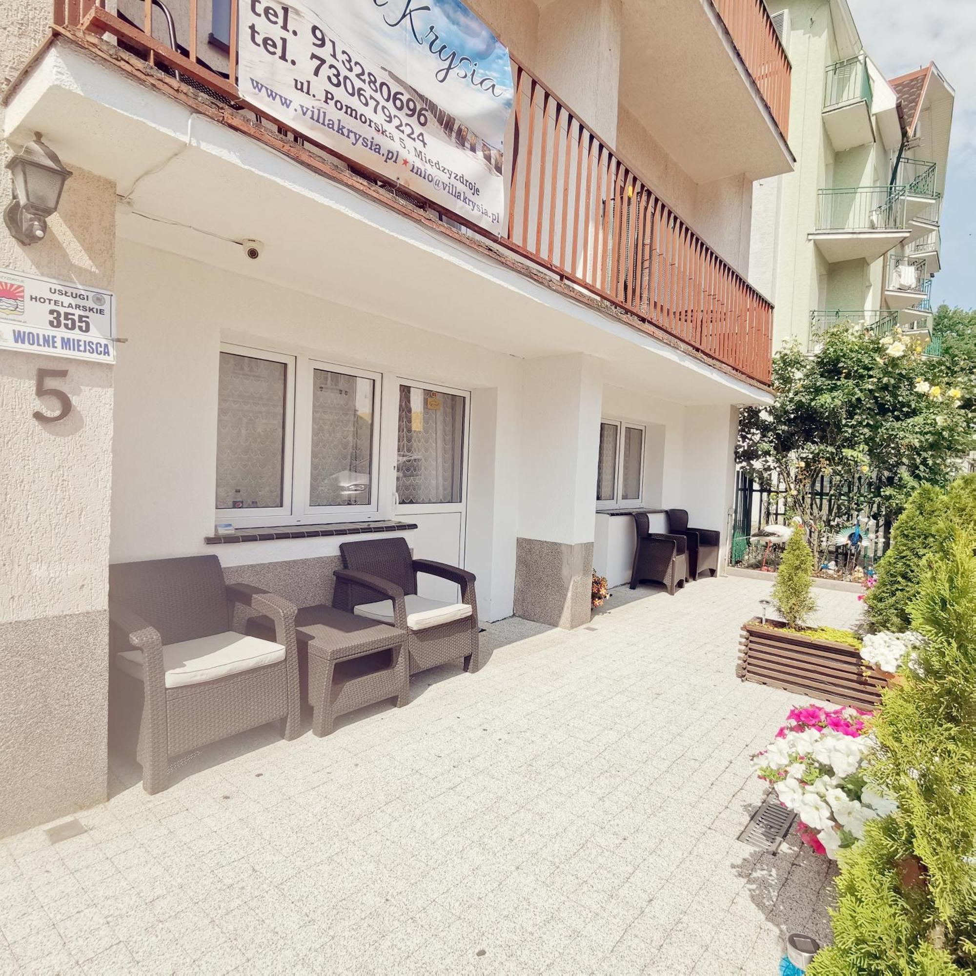 Villa Krysia 50 M Do Morza Мендзыздрое Экстерьер фото